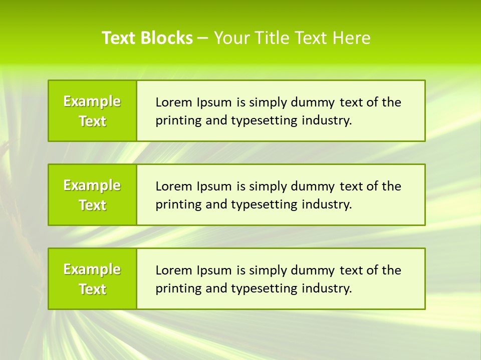 South Nature Yellow PowerPoint Template