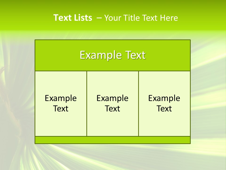 South Nature Yellow PowerPoint Template