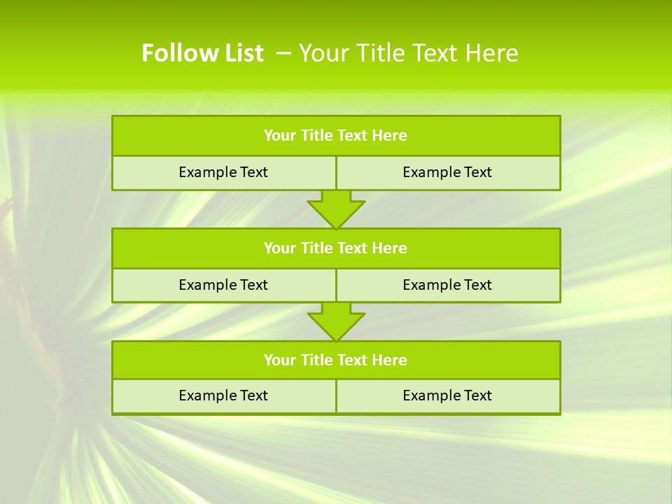 South Nature Yellow PowerPoint Template