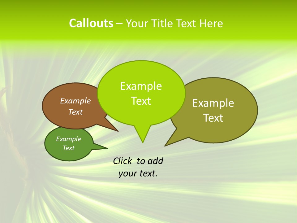 South Nature Yellow PowerPoint Template