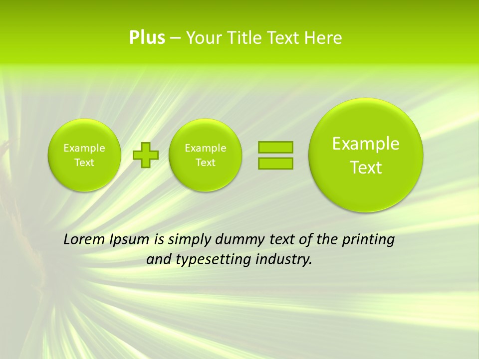 South Nature Yellow PowerPoint Template