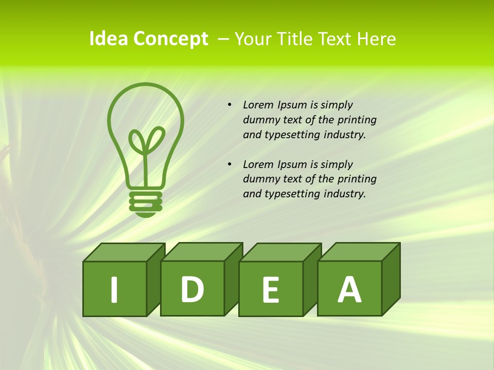 South Nature Yellow PowerPoint Template