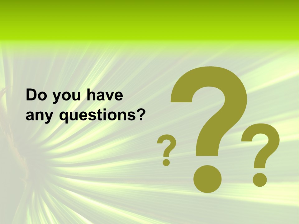 South Nature Yellow PowerPoint Template