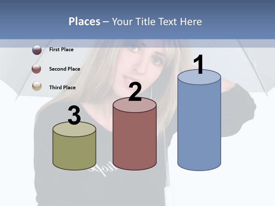 Smiling People Studio PowerPoint Template