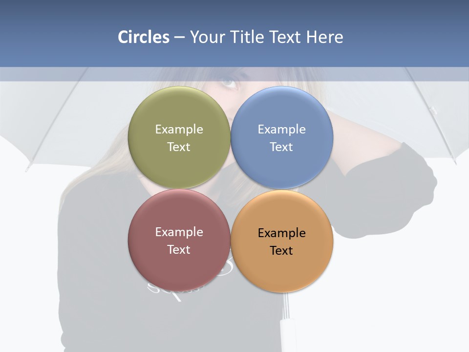 Smiling People Studio PowerPoint Template