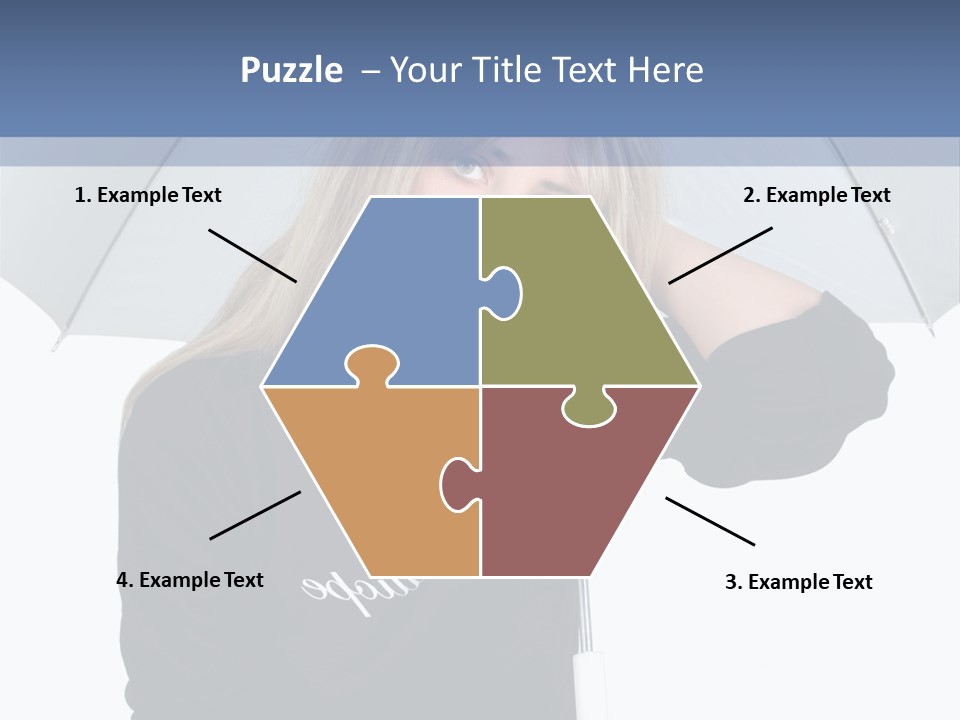 Smiling People Studio PowerPoint Template