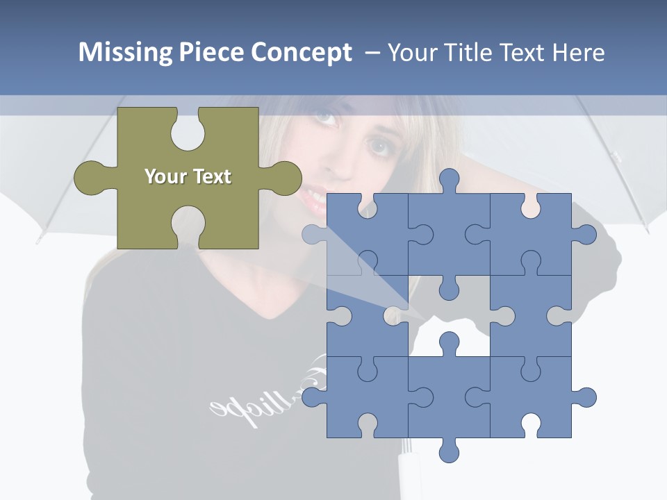 Smiling People Studio PowerPoint Template