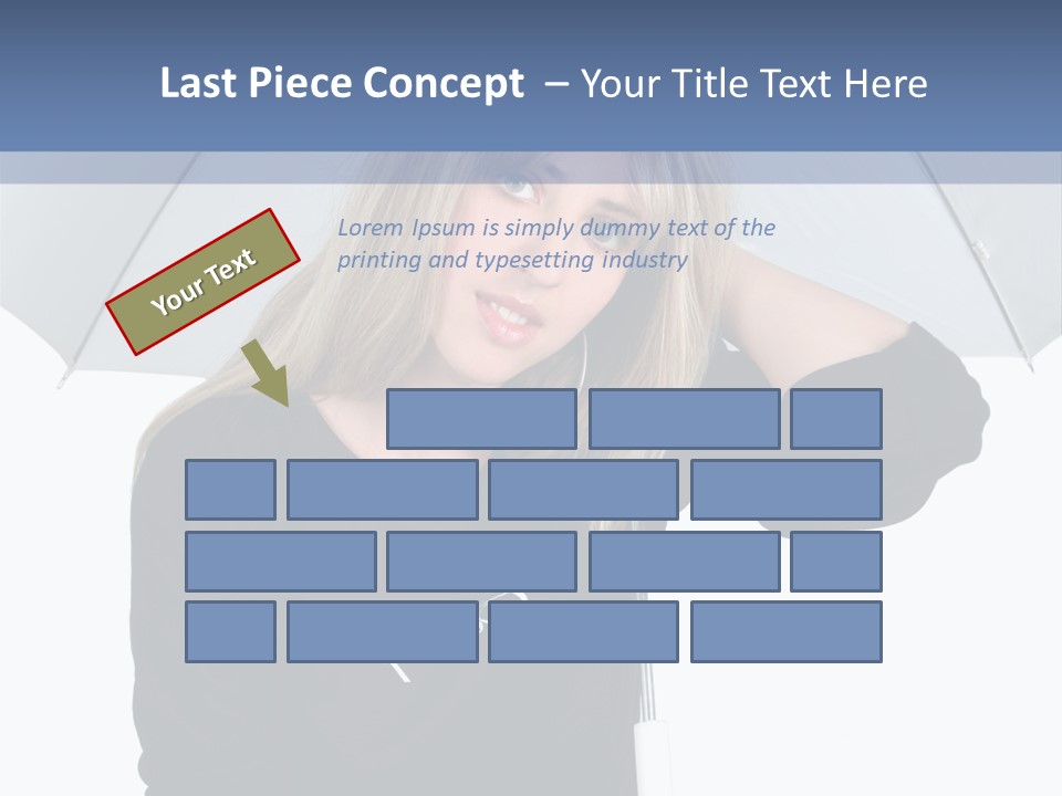 Smiling People Studio PowerPoint Template