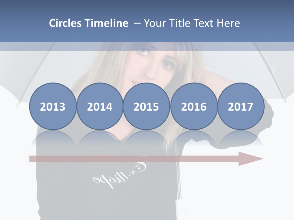 Smiling People Studio PowerPoint Template