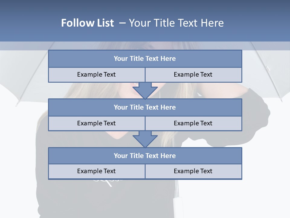 Smiling People Studio PowerPoint Template