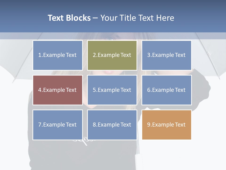 Smiling People Studio PowerPoint Template