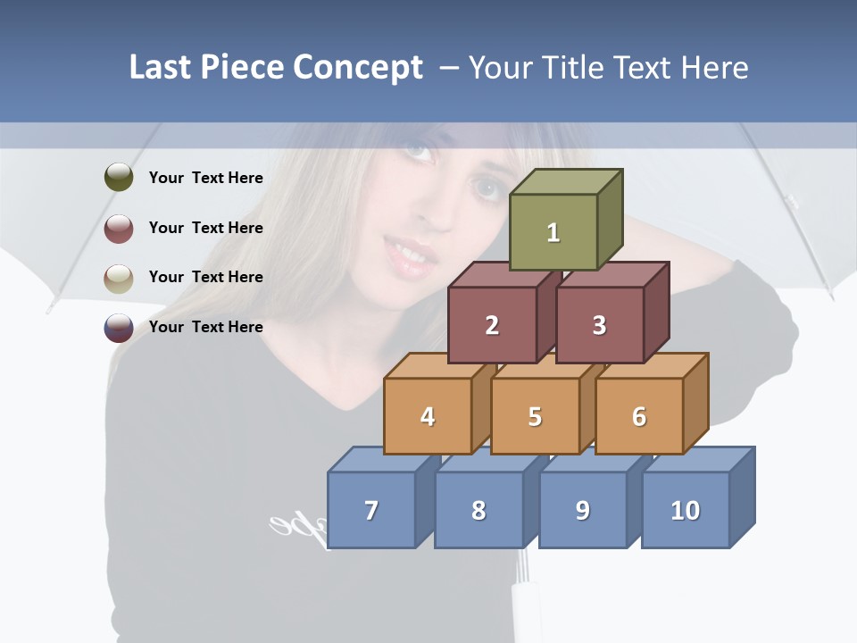 Smiling People Studio PowerPoint Template