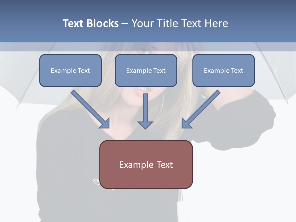 Smiling People Studio PowerPoint Template