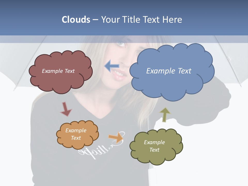 Smiling People Studio PowerPoint Template