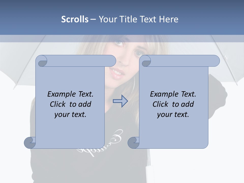 Smiling People Studio PowerPoint Template