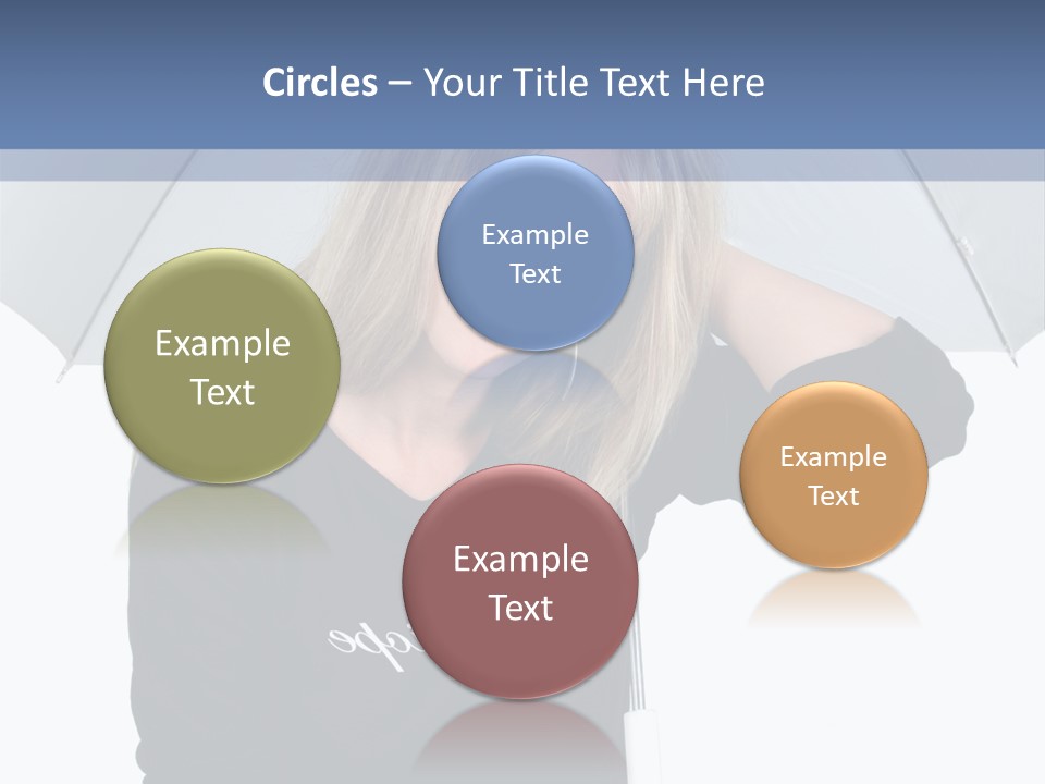 Smiling People Studio PowerPoint Template