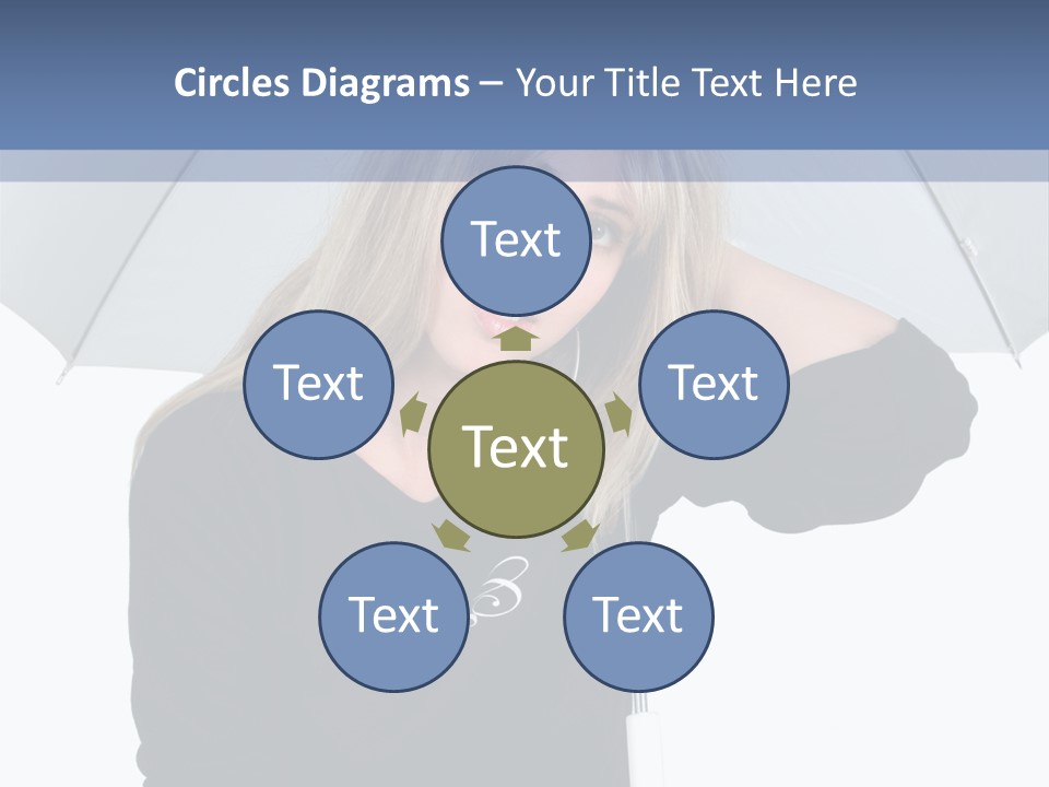 Smiling People Studio PowerPoint Template