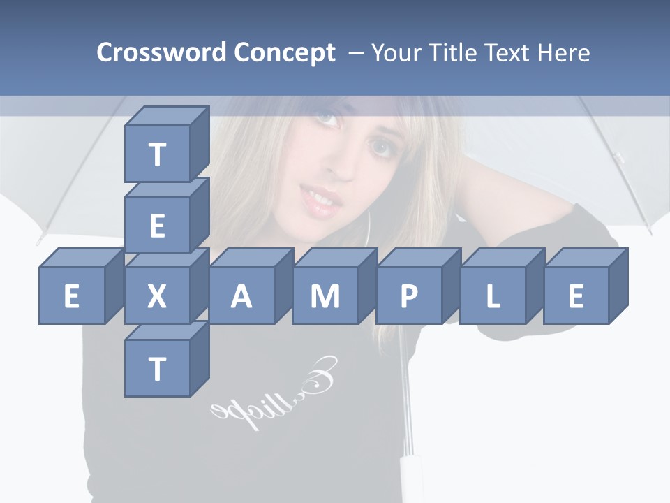 Smiling People Studio PowerPoint Template