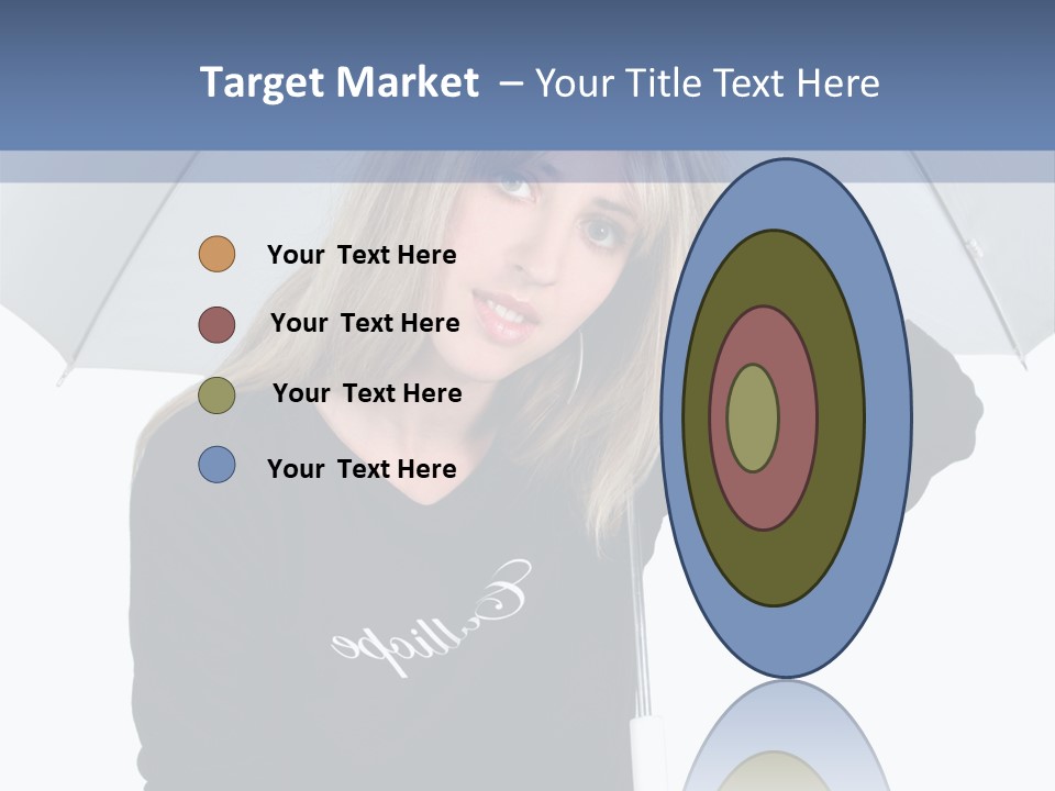 Smiling People Studio PowerPoint Template