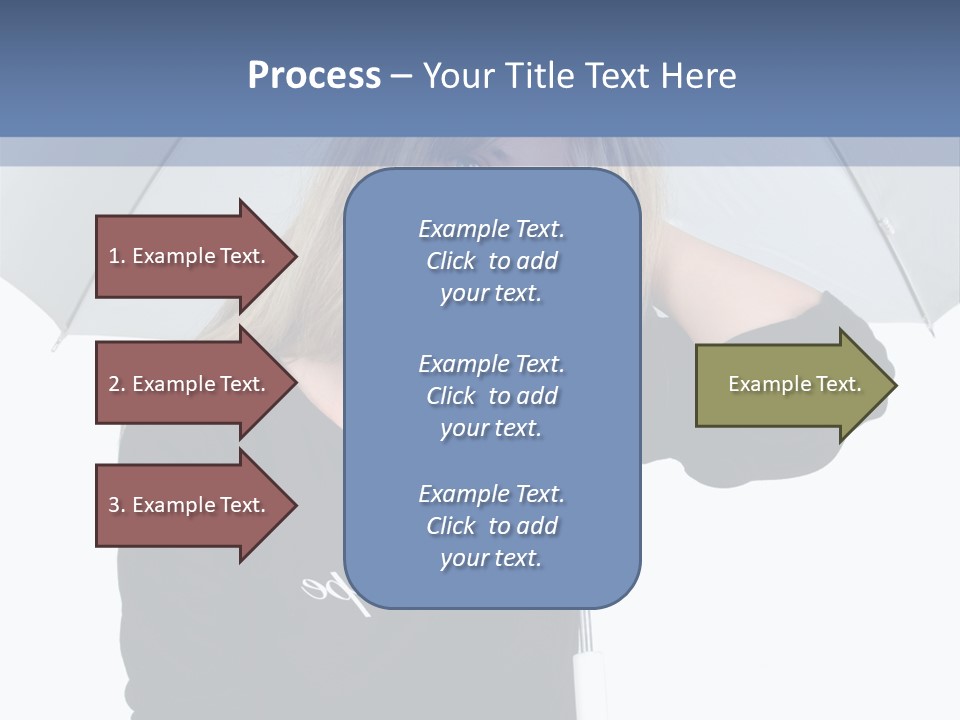 Smiling People Studio PowerPoint Template