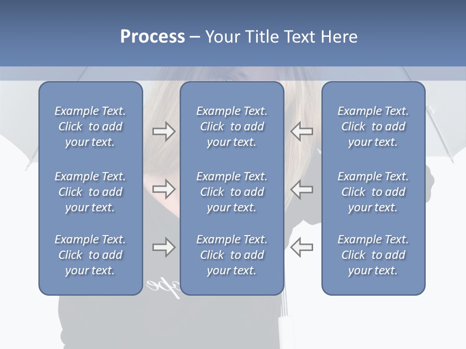Smiling People Studio PowerPoint Template
