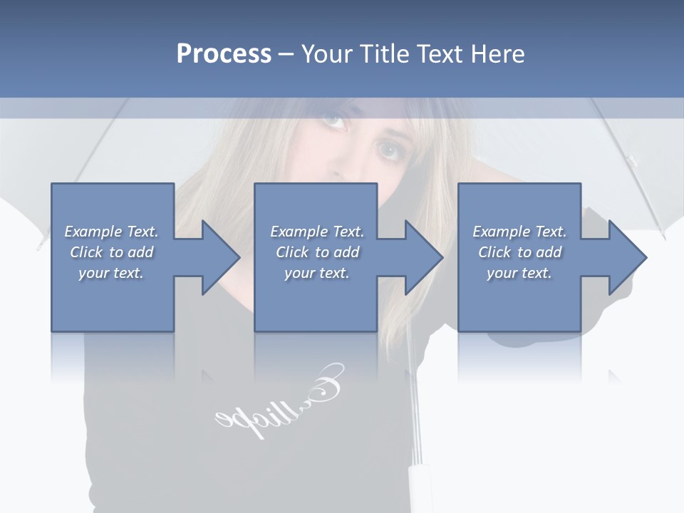 Smiling People Studio PowerPoint Template