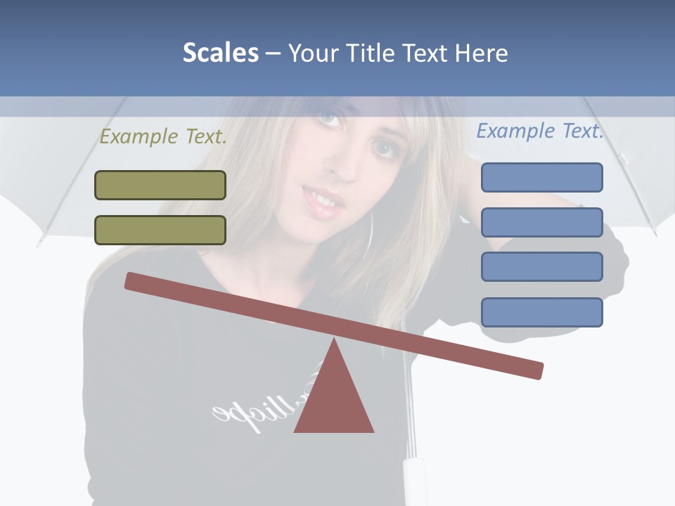 Smiling People Studio PowerPoint Template