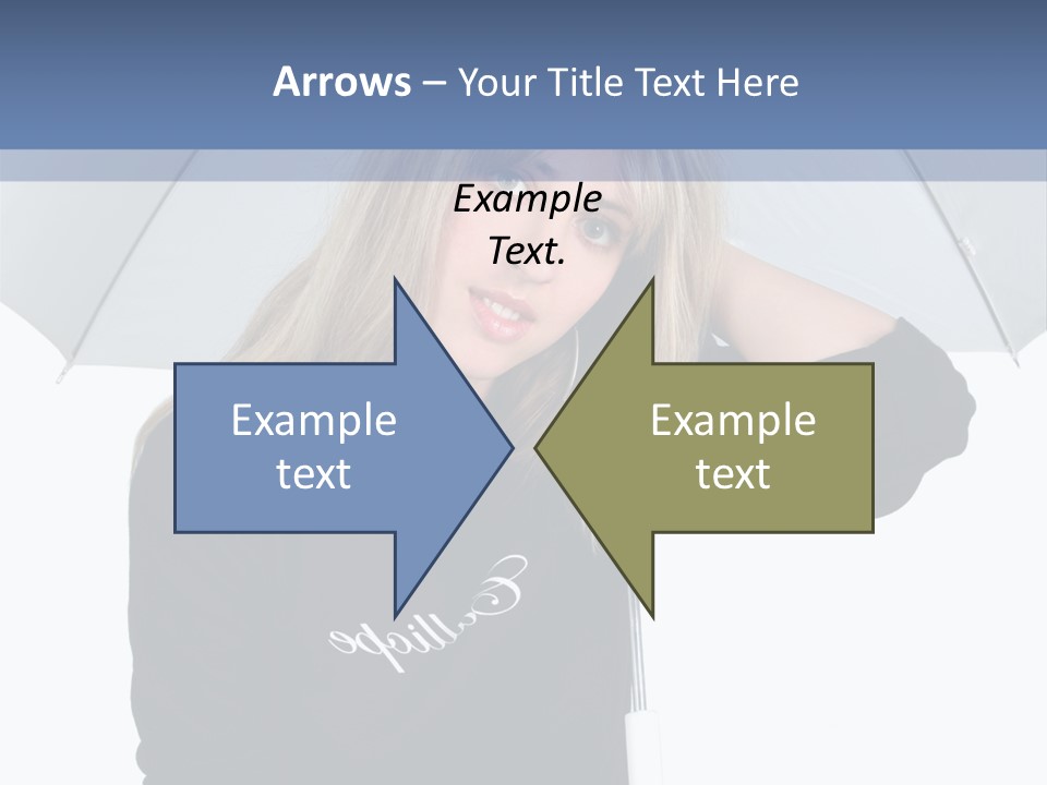 Smiling People Studio PowerPoint Template