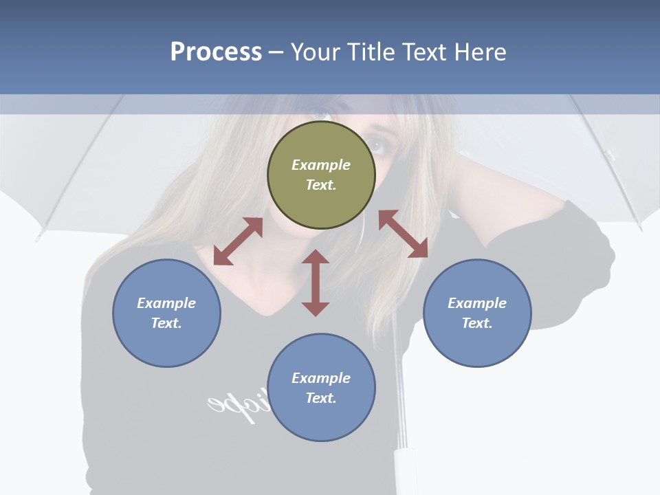 Smiling People Studio PowerPoint Template