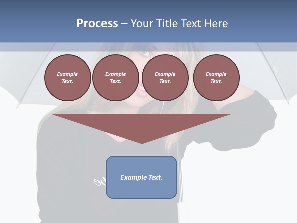 Smiling People Studio PowerPoint Template