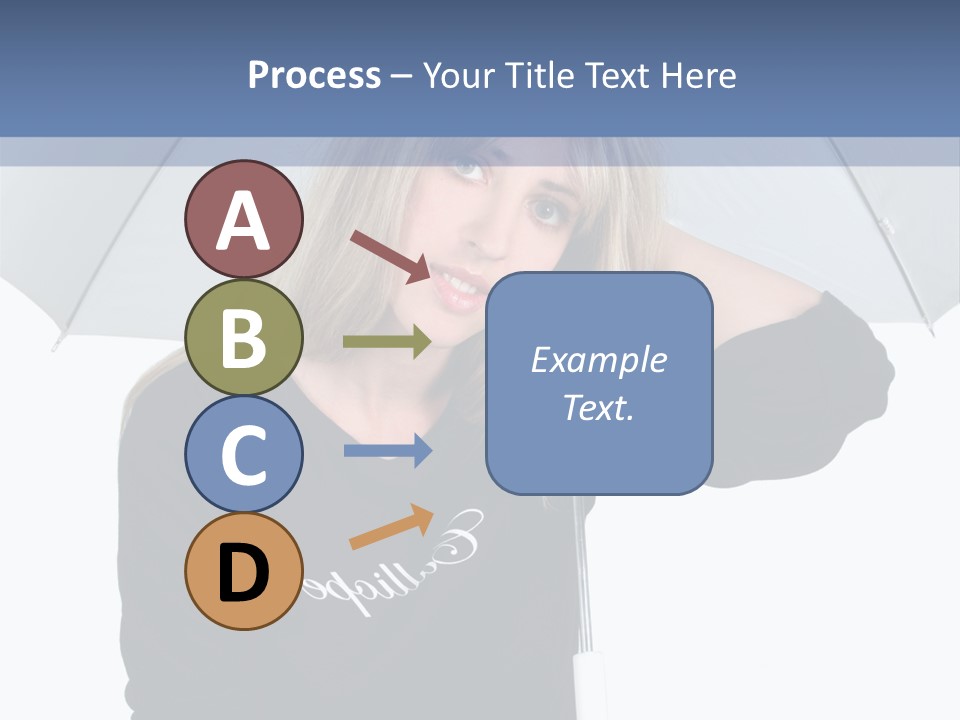 Smiling People Studio PowerPoint Template