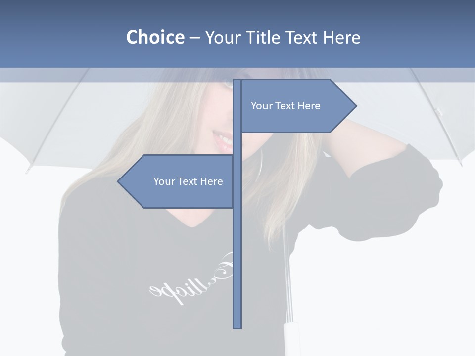 Smiling People Studio PowerPoint Template