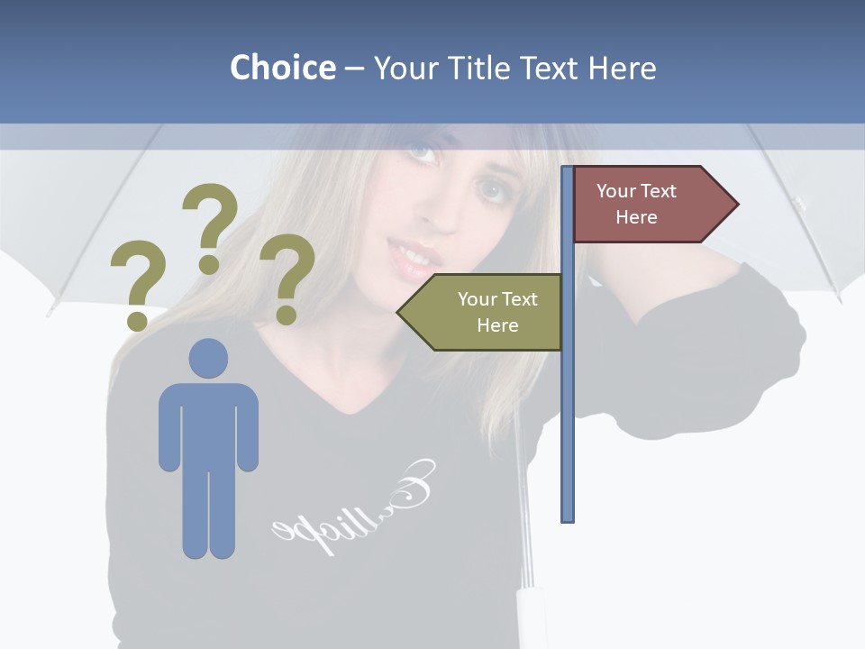 Smiling People Studio PowerPoint Template