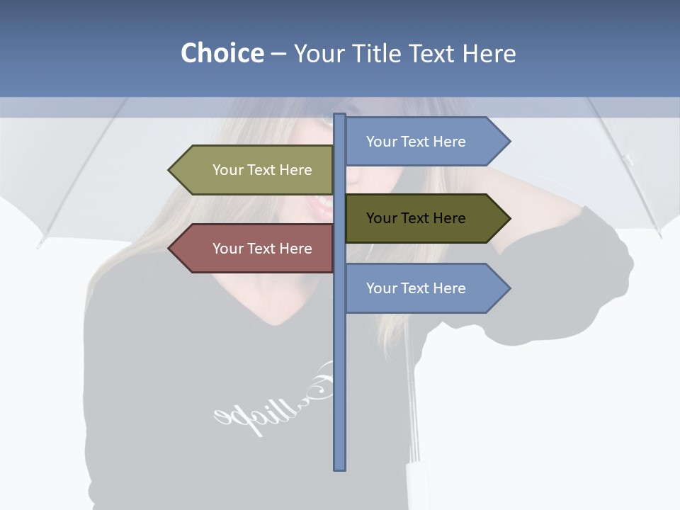 Smiling People Studio PowerPoint Template