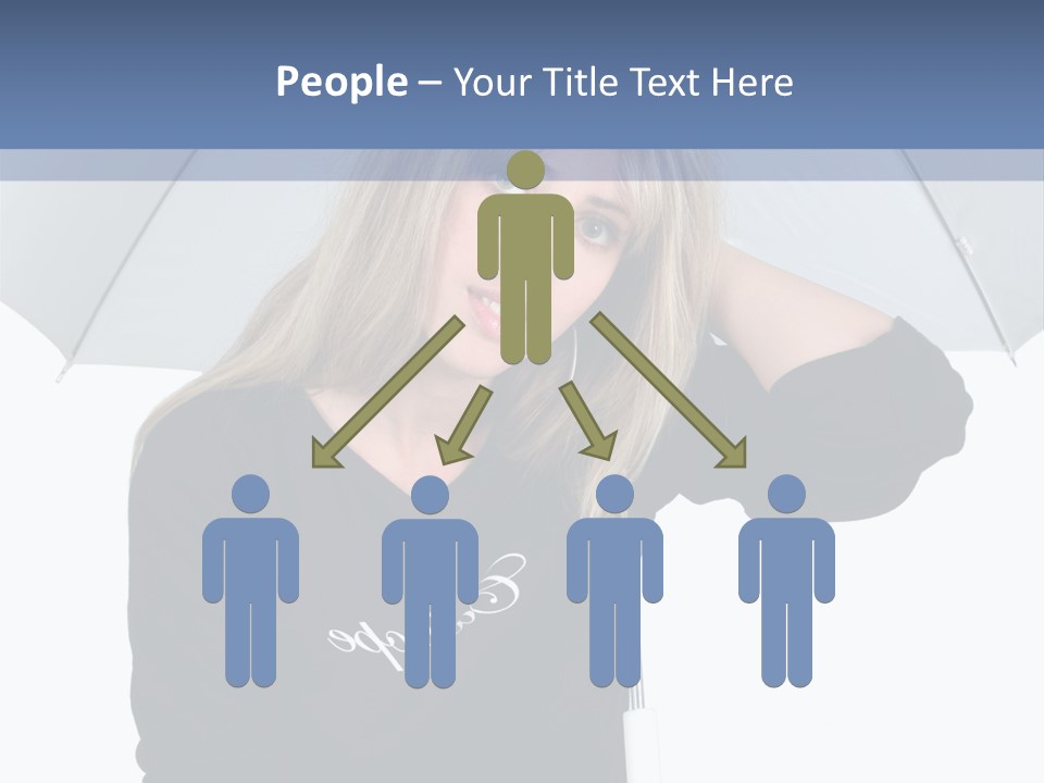 Smiling People Studio PowerPoint Template