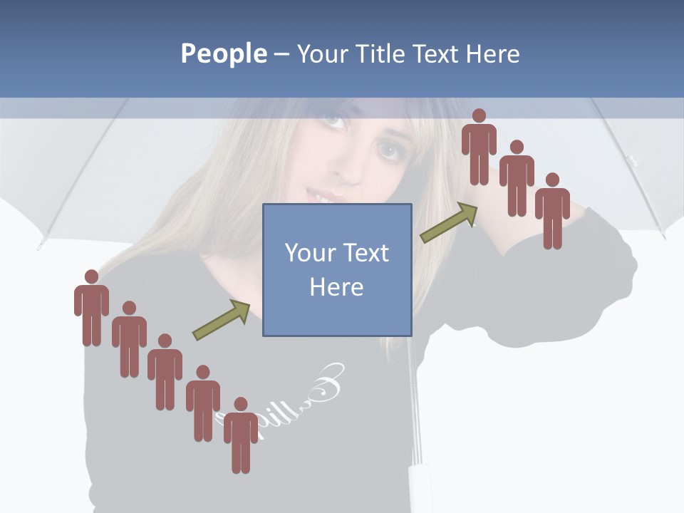 Smiling People Studio PowerPoint Template