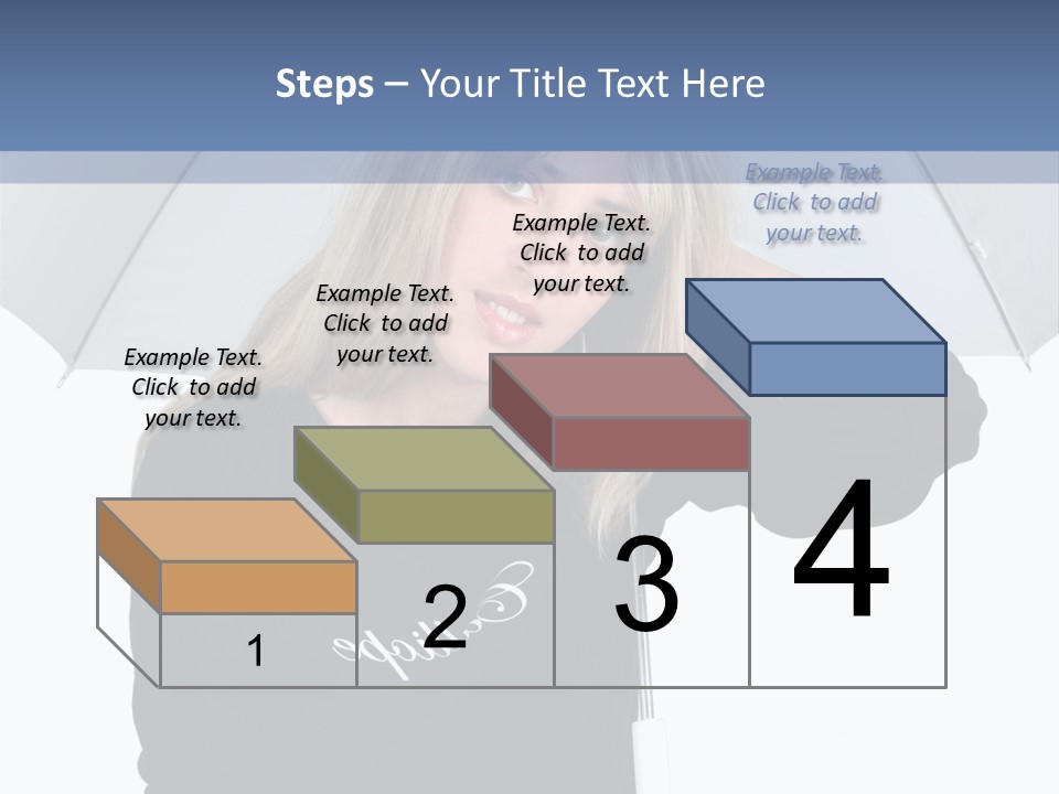 Smiling People Studio PowerPoint Template