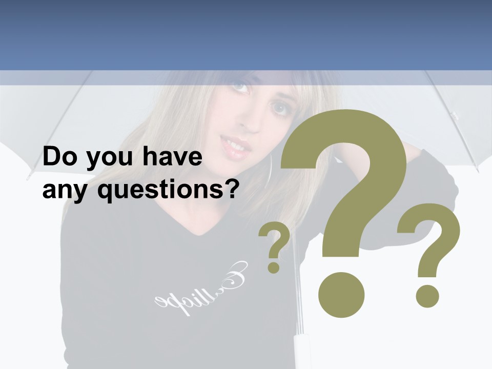 Smiling People Studio PowerPoint Template