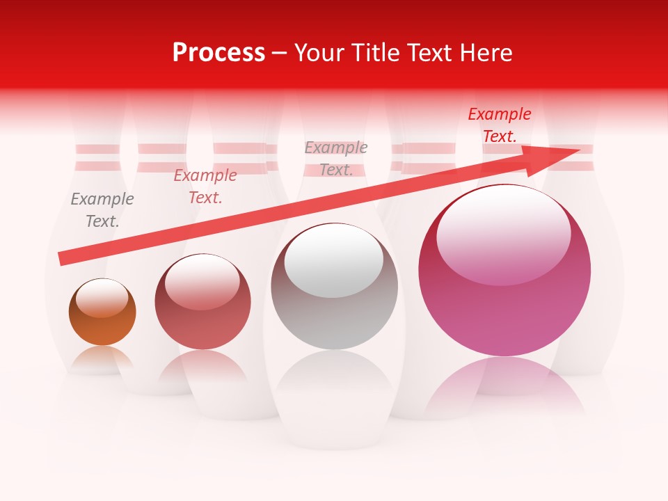 Pin Competitive Bowling PowerPoint Template