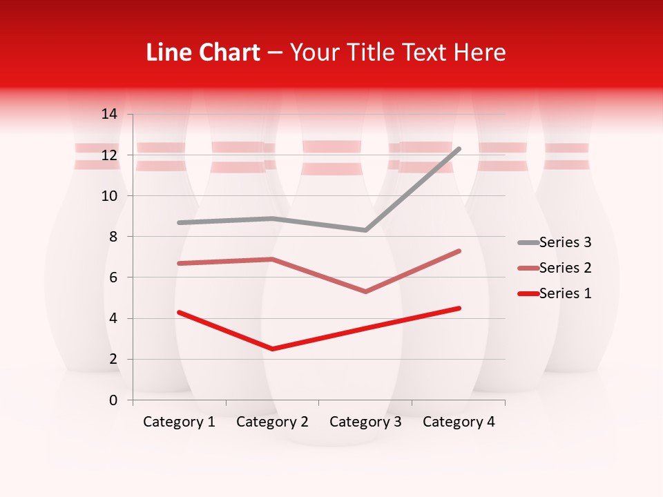 Pin Competitive Bowling PowerPoint Template
