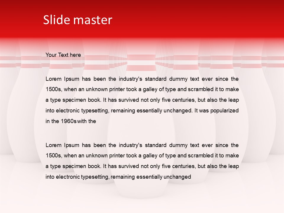 Triangle Competitive Imagery PowerPoint Template