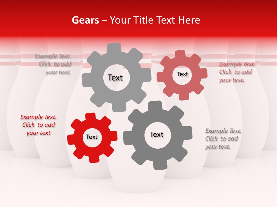 Triangle Competitive Imagery PowerPoint Template