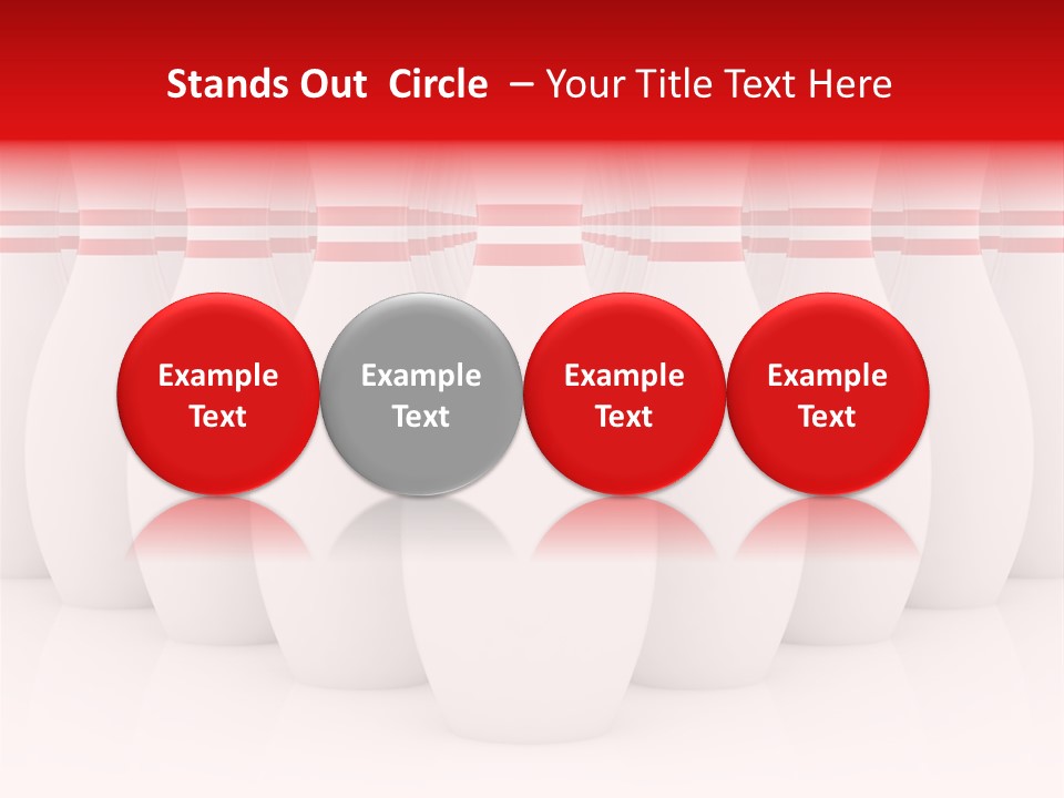 Triangle Competitive Imagery PowerPoint Template