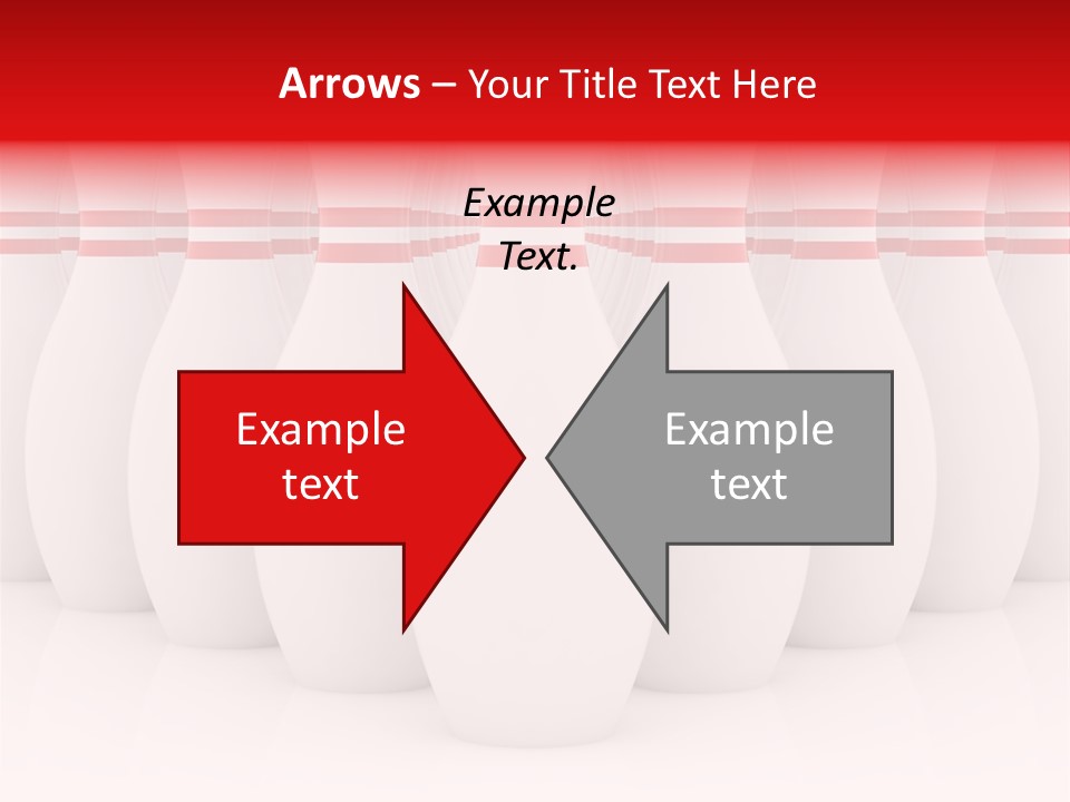 Triangle Competitive Imagery PowerPoint Template