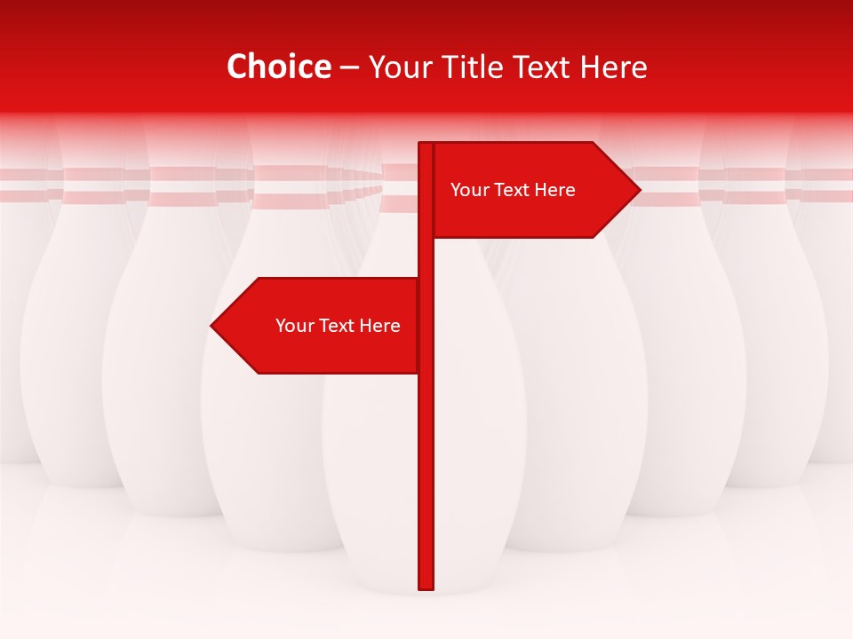 Triangle Competitive Imagery PowerPoint Template