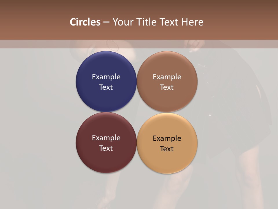 Merry Cheery Brown PowerPoint Template