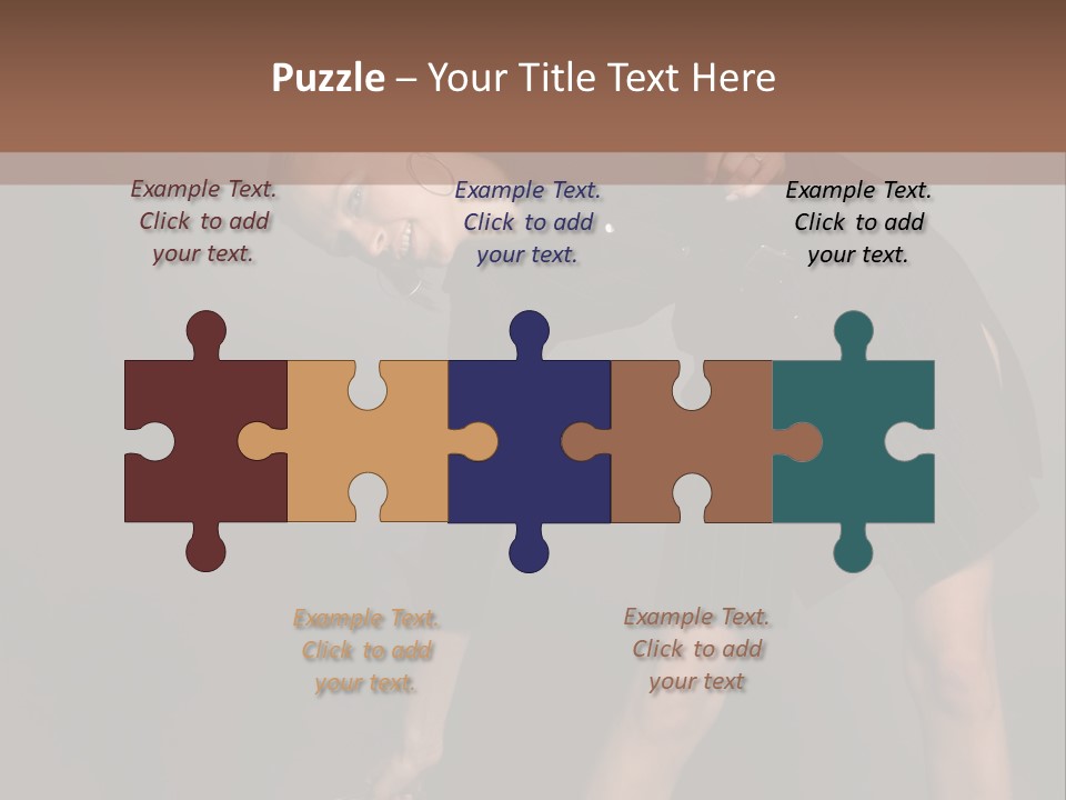 Merry Cheery Brown PowerPoint Template