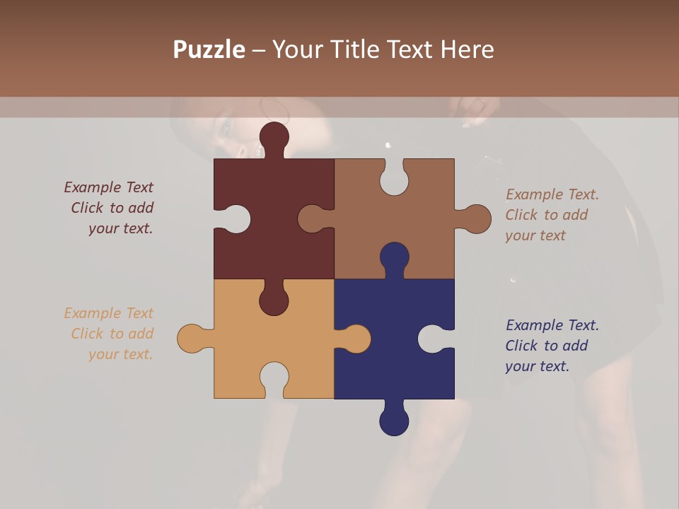 Merry Cheery Brown PowerPoint Template