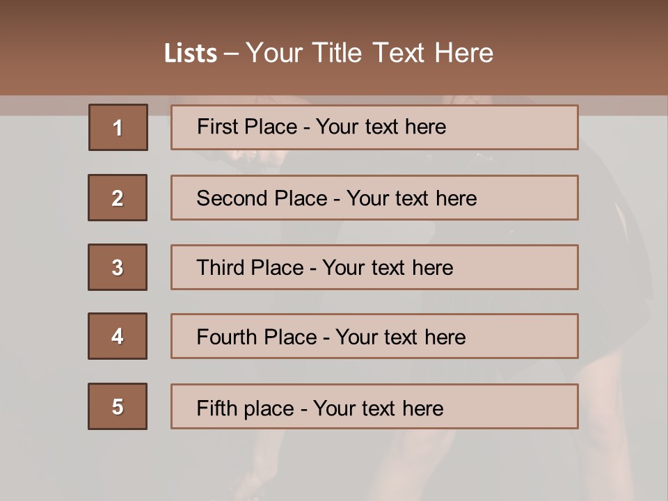 Merry Cheery Brown PowerPoint Template