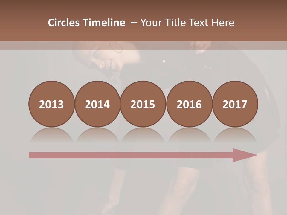 Merry Cheery Brown PowerPoint Template